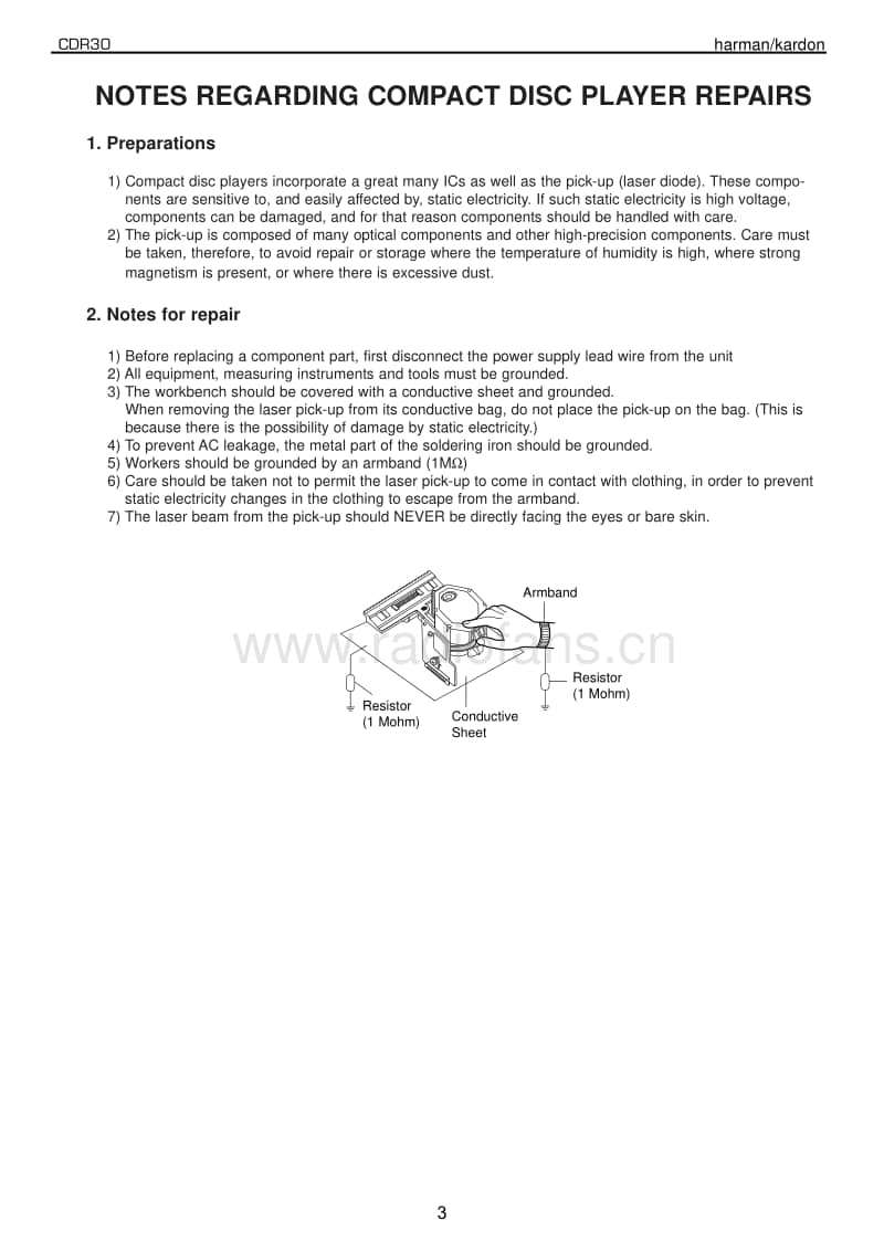 Harman-Kardon-CDR-30-Service-Manual电路原理图.pdf_第3页