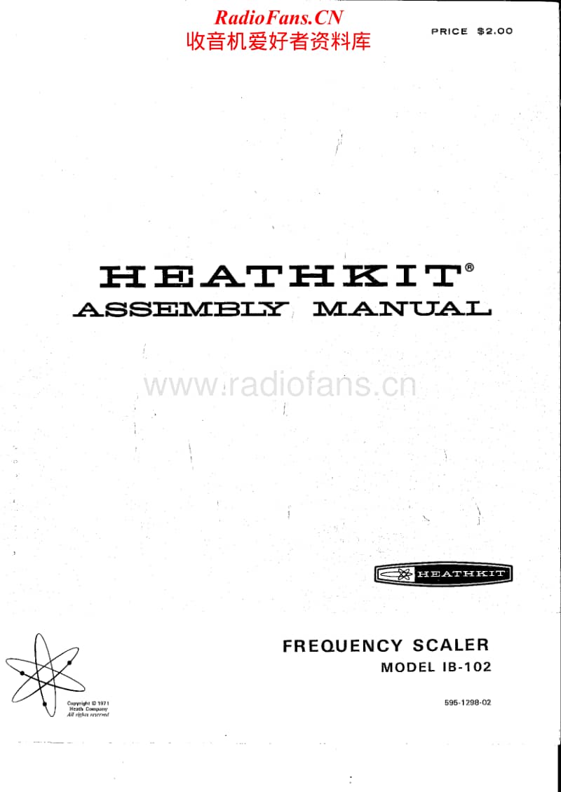 Heathkit-IB-102-Manual电路原理图.pdf_第1页