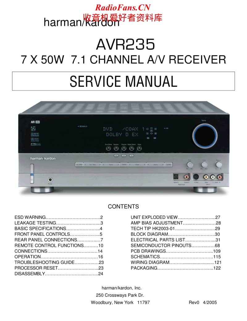 Harman-Kardon-AVR-235-Service-Manual电路原理图.pdf_第1页