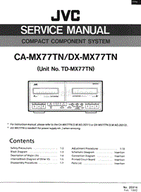 Jvc-TDMX-77-TN-Service-Manual电路原理图.pdf