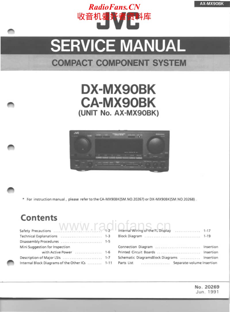 Jvc-DX-MX90BK-Service-Manual电路原理图.pdf_第1页