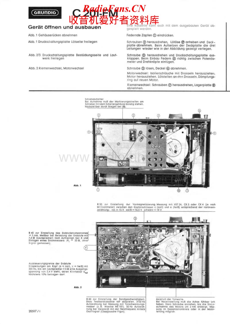 Grundig-C-201-Service-Manual电路原理图.pdf_第1页