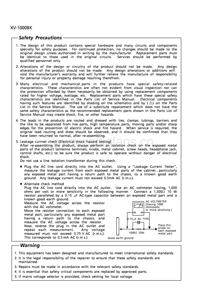 Jvc-XV-1000-BK-Service-Manual电路原理图.pdf_第2页