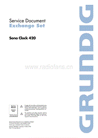 Grundig-Sonoclock-420-Service-Manual电路原理图.pdf