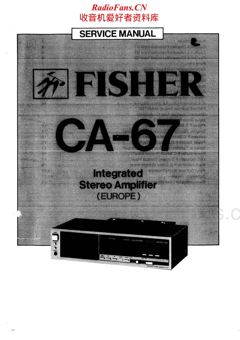 Fisher-CA-67-Service-Manual电路原理图.pdf_第1页
