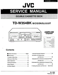 Jvc-TDW-354-BK-Service-Manual电路原理图.pdf