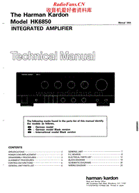Harman-Kardon-HK-6850-Service-Manual电路原理图.pdf