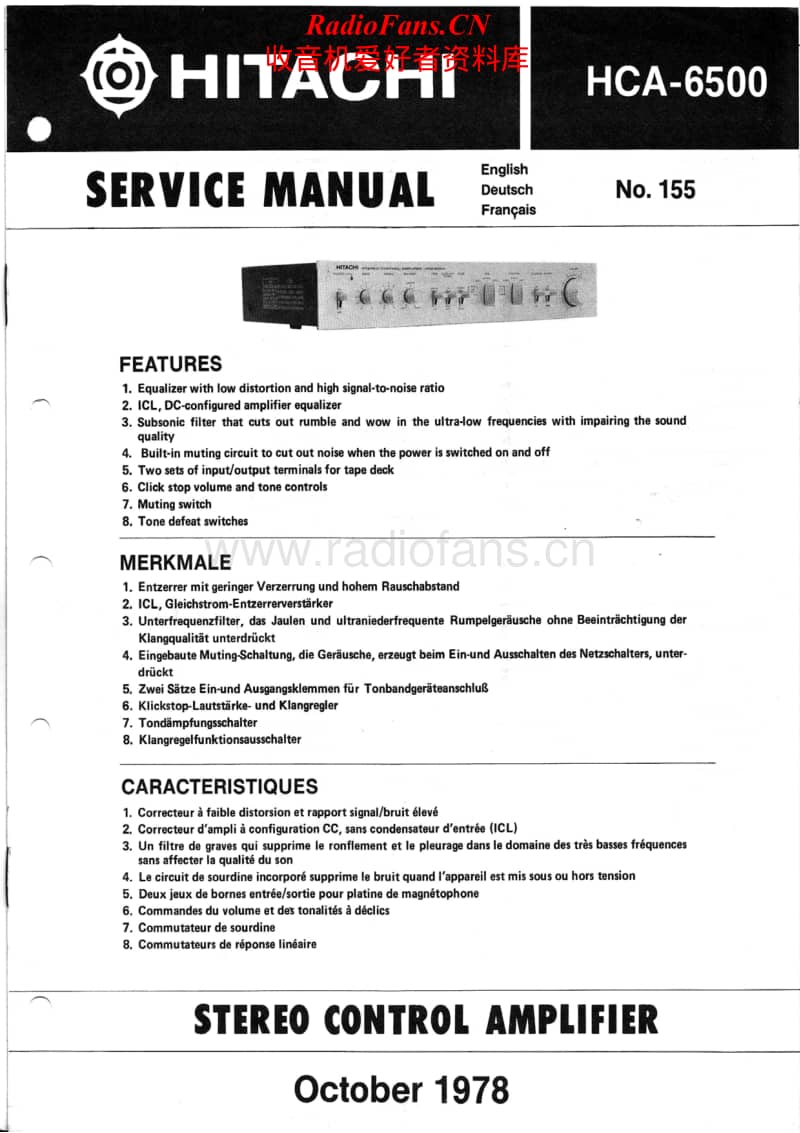 Hitachi-HCA-6500-Service-Manual(2)电路原理图.pdf_第1页