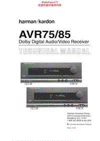 Harman-Kardon-AVR-75-Service-Manual电路原理图.pdf