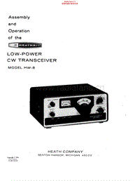Heathkit-HW-8-CW-Manual-2电路原理图.pdf