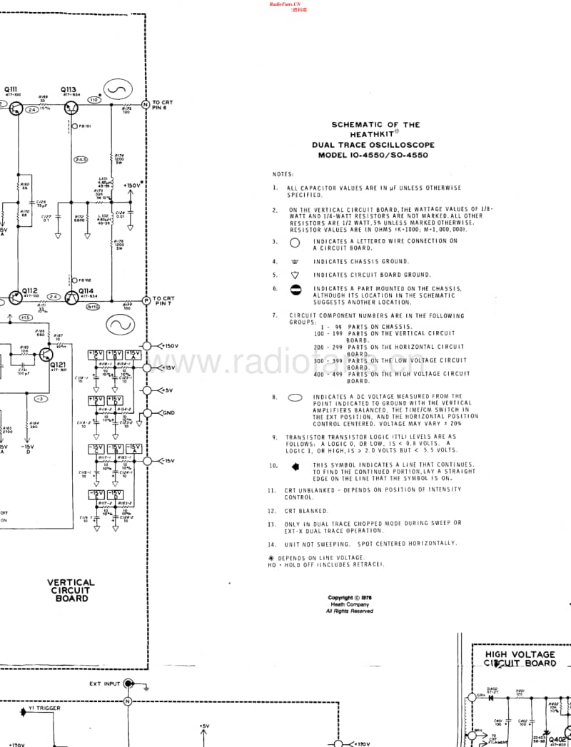 Heathkit-IO-4550-Schematic-2电路原理图.pdf_第1页