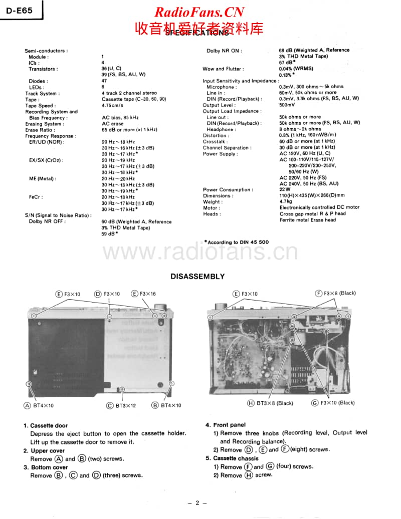 Hitachi-DE-65-Service-Manual电路原理图.pdf_第2页