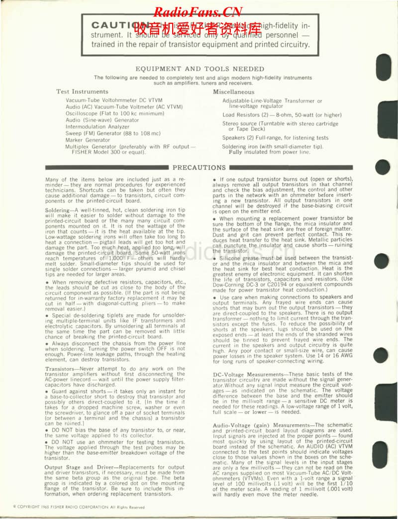 Fisher-69-T-Service-Manual电路原理图.pdf_第2页
