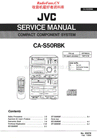 Jvc-CAS-50-RBK-Service-Manual电路原理图.pdf