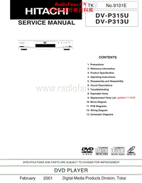 Hitachi-DVP-315-U-Service-Manual电路原理图.pdf