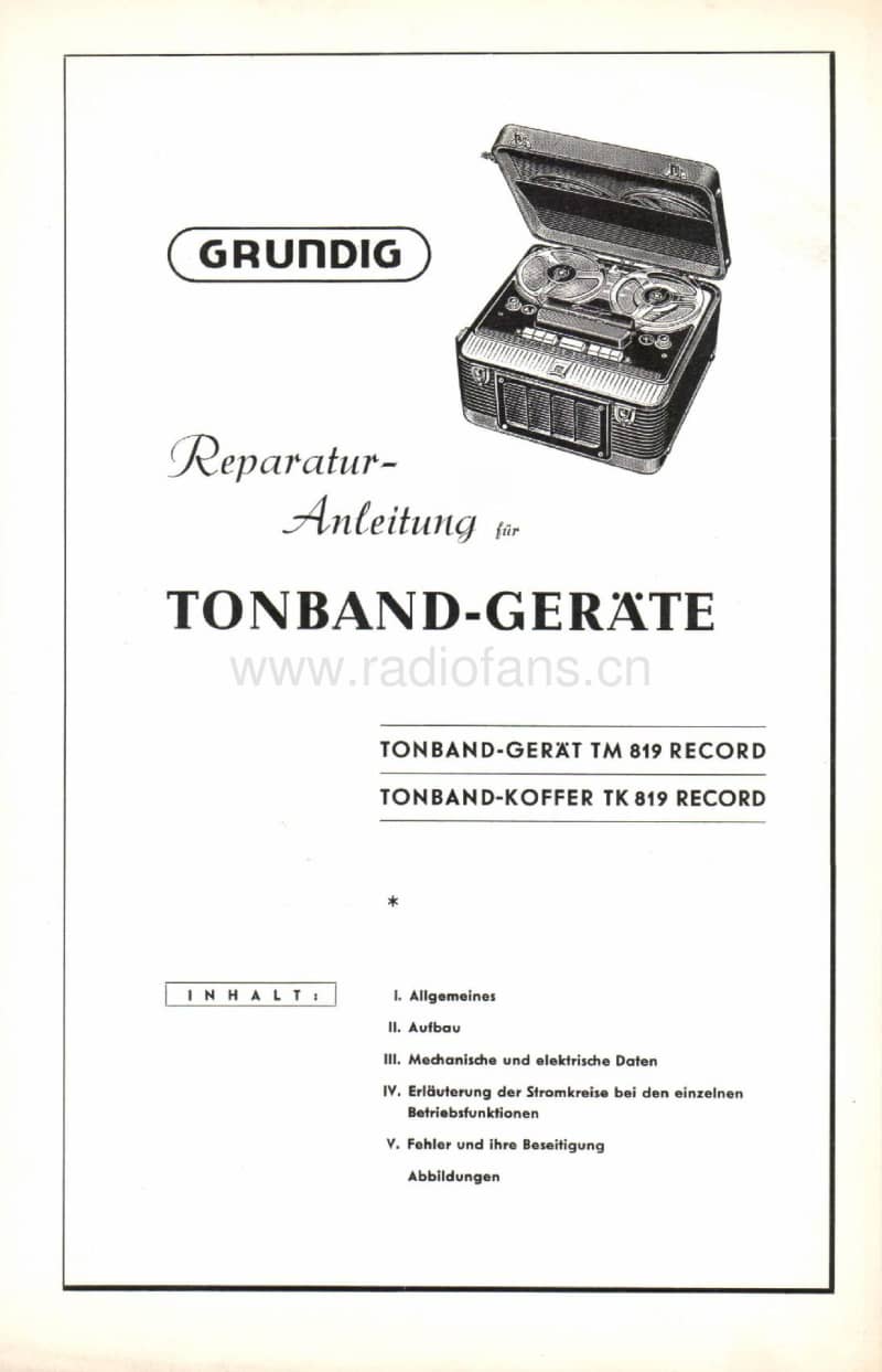 Grundig-TK-819-TM-819-Service-Manual电路原理图.pdf_第1页