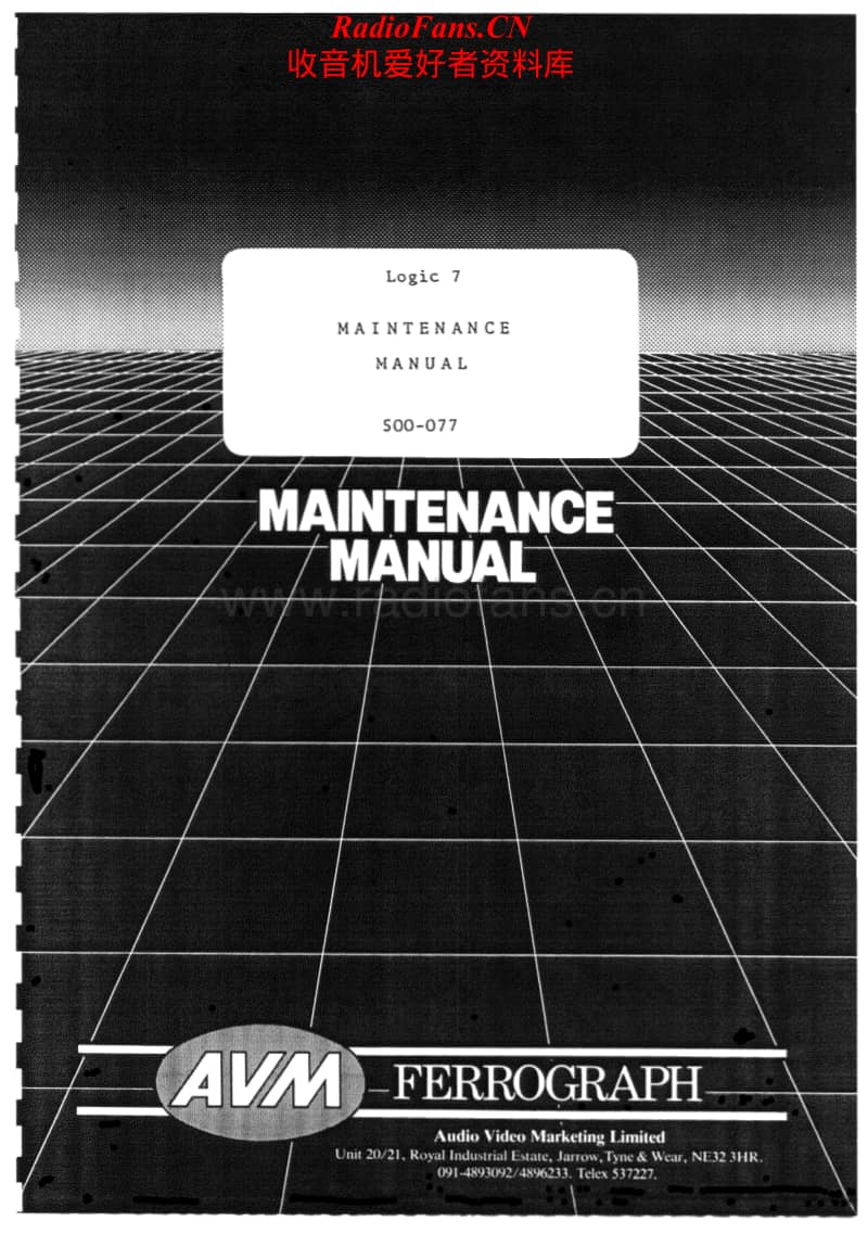 Ferrograph-Logic-7-Service-Manual电路原理图.pdf_第1页