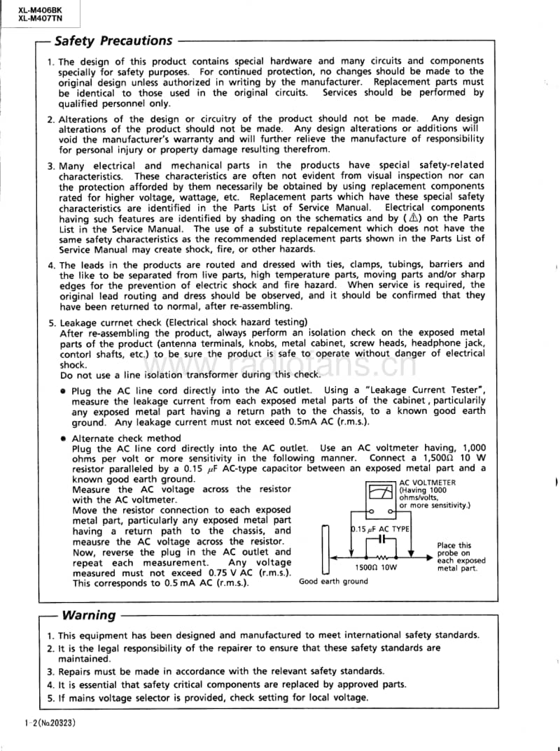 Jvc-XLM-406-BK-Service-Manual电路原理图.pdf_第2页