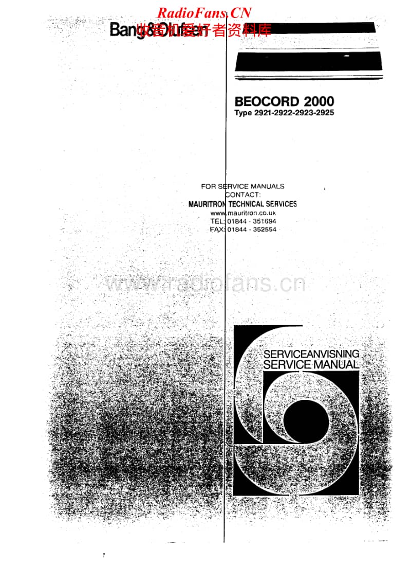 Bang-Olufsen-Beocord_2000_C-Service-Manual电路原理图.pdf_第1页