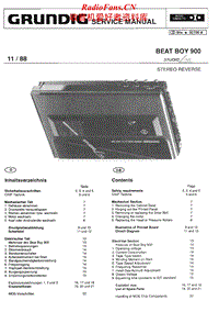 Grundig-BEAT-BOY-900-Service-Manual电路原理图.pdf