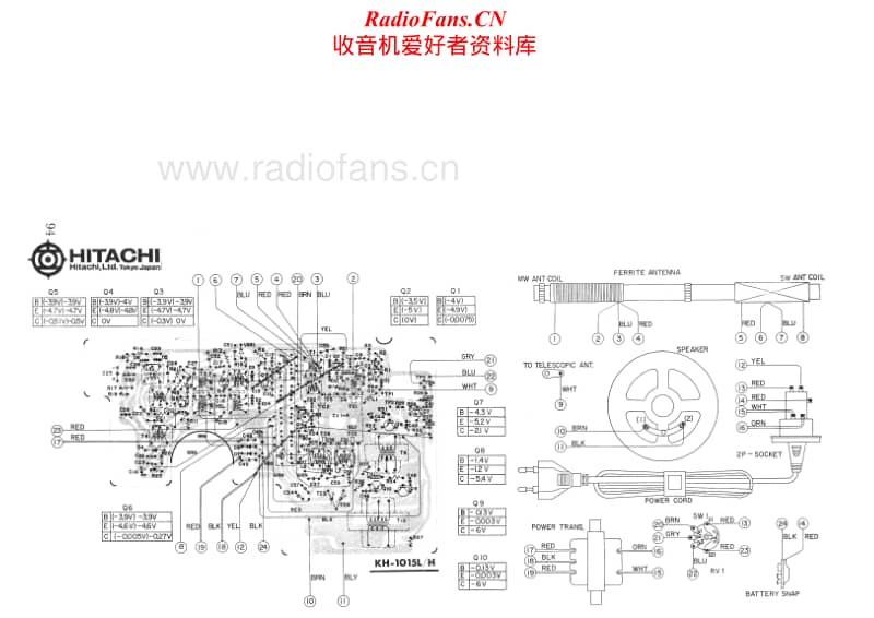 Hitachi-KH-1015-H-Schematic电路原理图.pdf_第2页