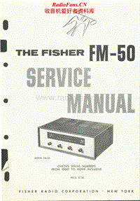 Fisher-FM-50-Service-Manual电路原理图.pdf