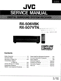 Jvc-RX-506-VBK-Service-Manual电路原理图.pdf