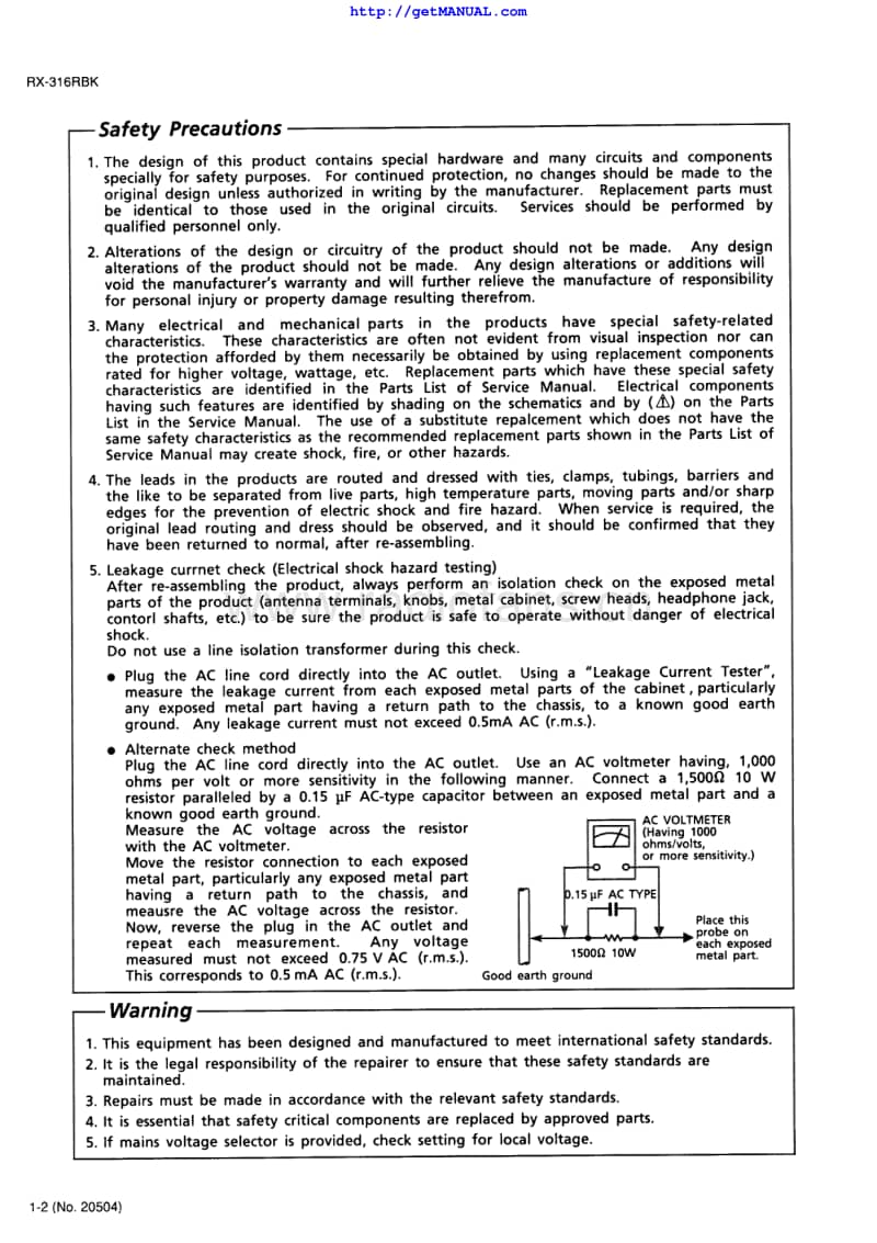 Jvc-RX-316-RBK-Service-Manual电路原理图.pdf_第2页