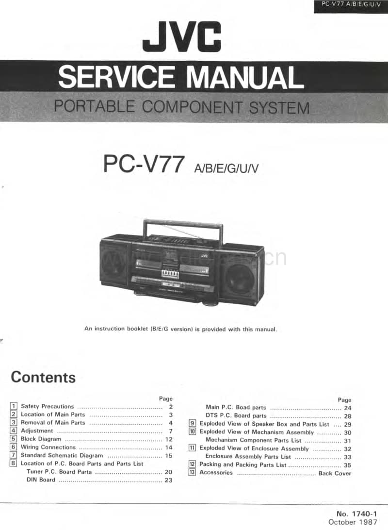 Jvc-PCV-77-Service-Manual电路原理图.pdf_第1页