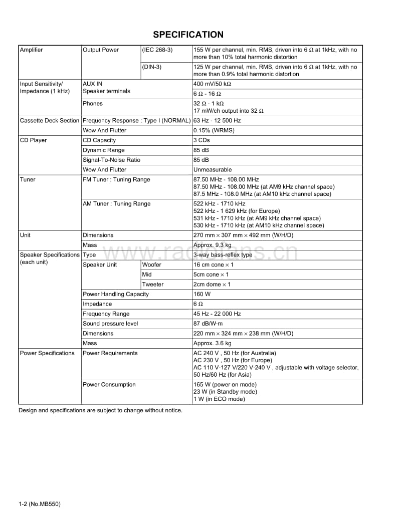 Jvc-MXKC-45-Service-Manual电路原理图.pdf_第2页