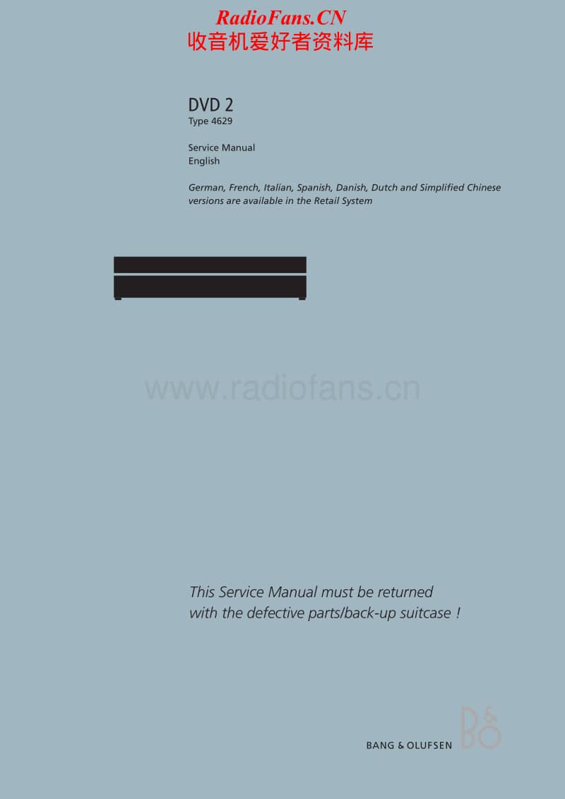 Bang-Olufsen-DVD-2-Service-Manual电路原理图.pdf_第1页
