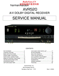 Harman-Kardon-AVR-520-Service-Manual电路原理图.pdf