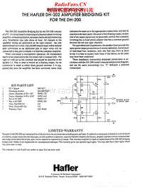Hafler-DH-202-Service-Manual电路原理图.pdf