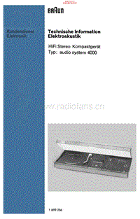Braun-Audio-System-4000-Service-Manual电路原理图.pdf