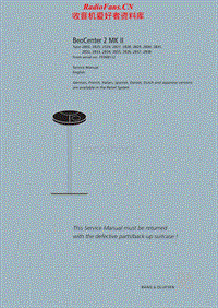 Bang-Olufsen-Beocenter_2_Mk2-Service-Manual电路原理图.pdf