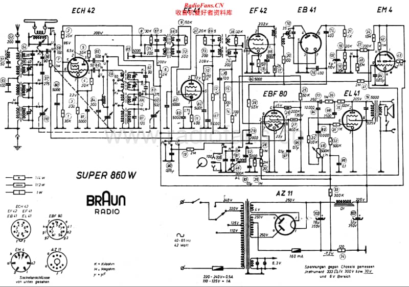Braun-Super-860-W-Schematic电路原理图.pdf_第1页