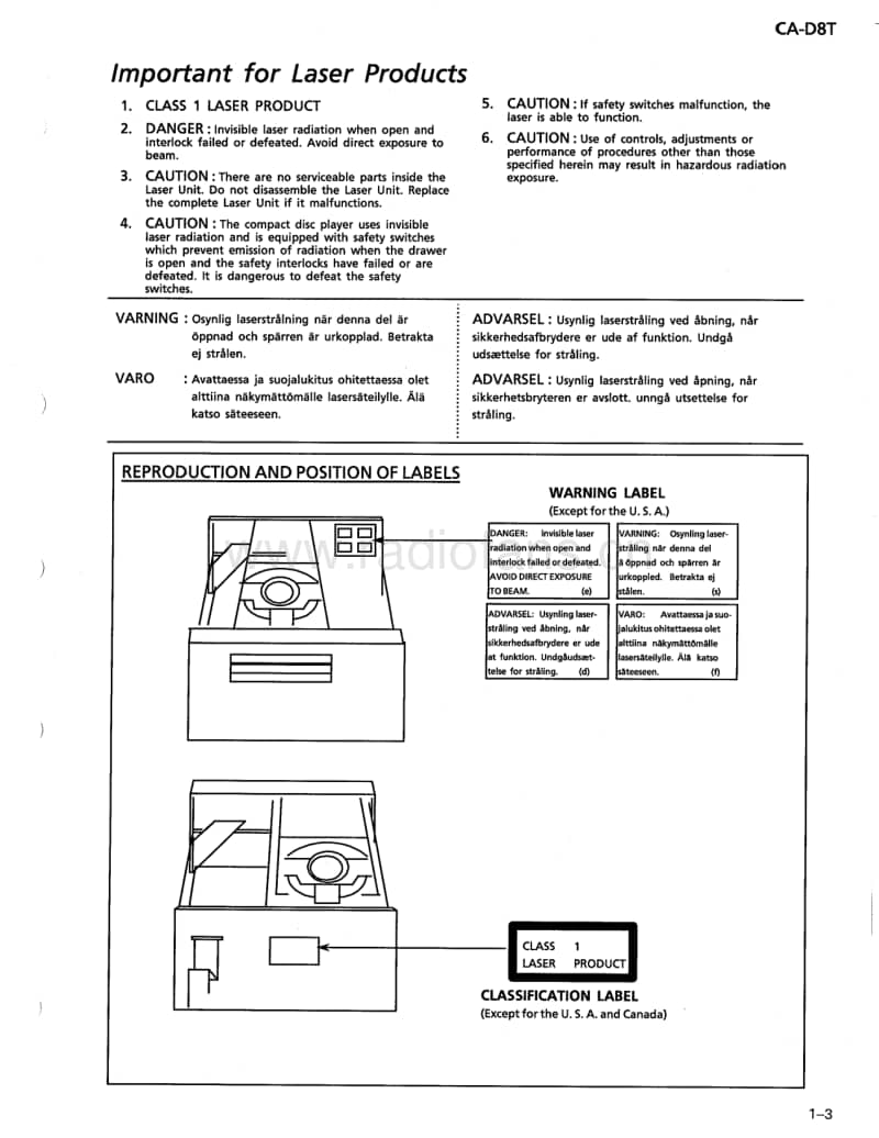 Jvc-CAD-8-T-Service-Manual电路原理图.pdf_第3页