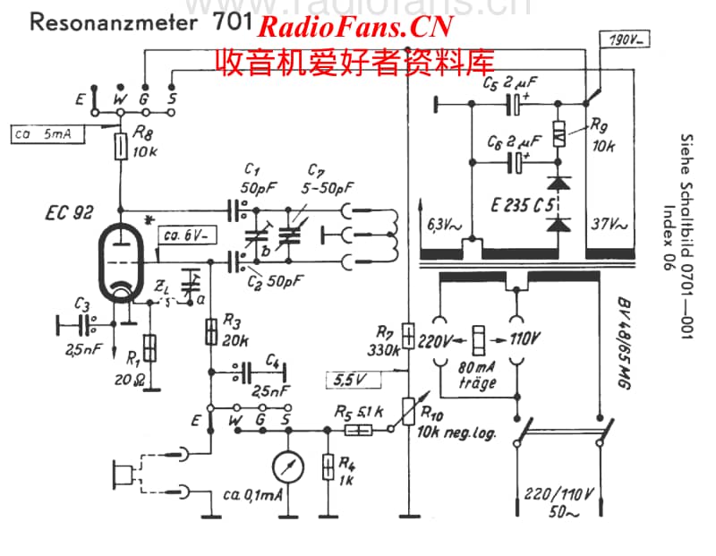 Grundig-701-Schematic电路原理图.pdf_第2页