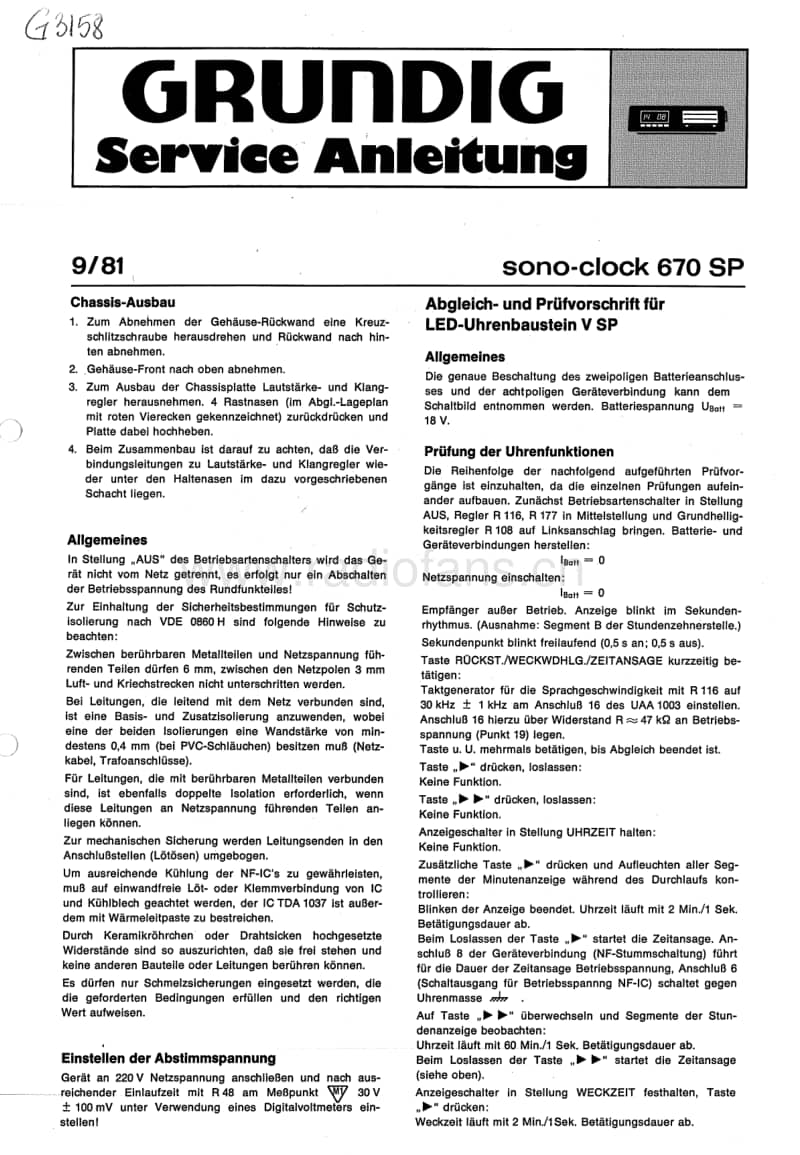 Grundig-Sonoclock-670-SP-Service-Manual电路原理图.pdf_第1页