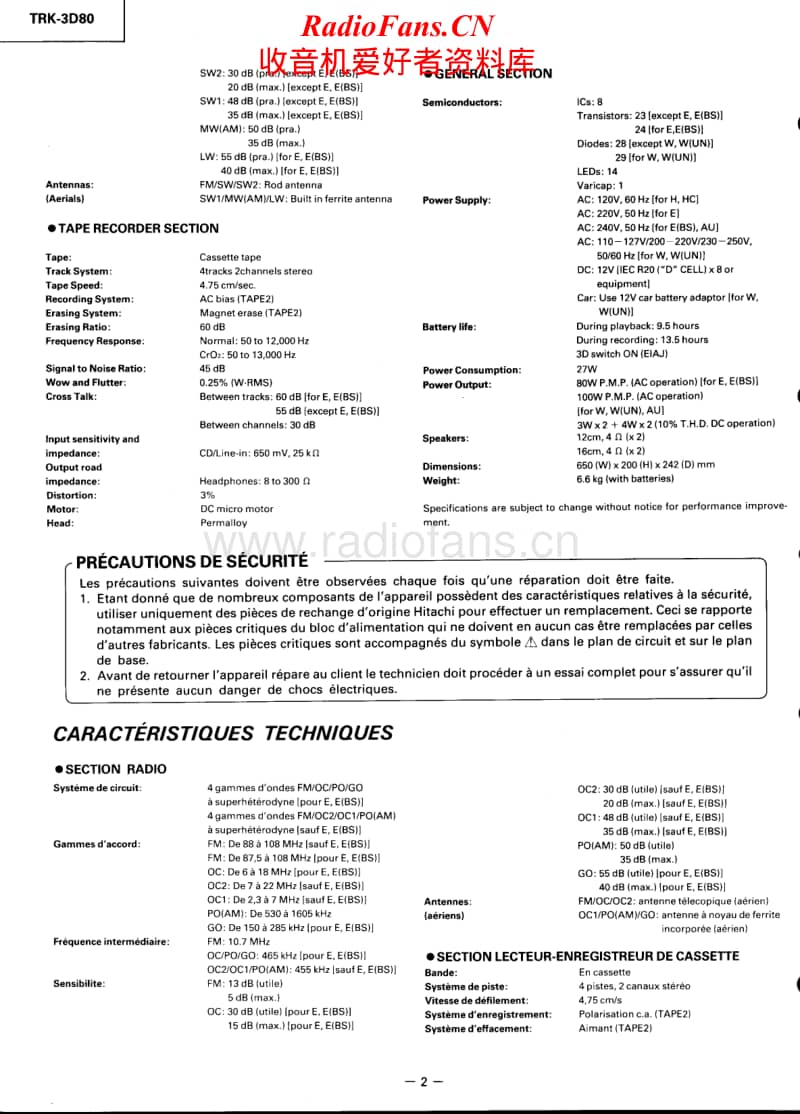 Hitachi-TRK-3-D-80-Service-Manual电路原理图.pdf_第2页