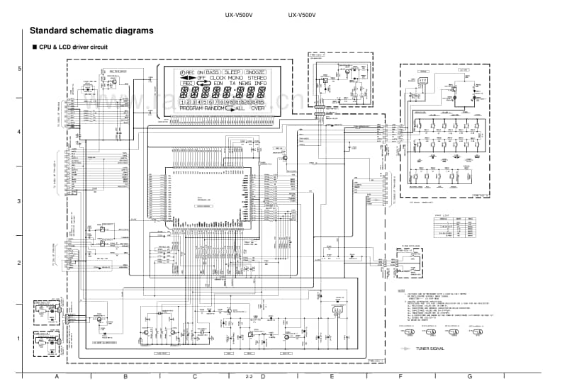 Jvc-UXV-500-V-Schematic电路原理图.pdf_第2页
