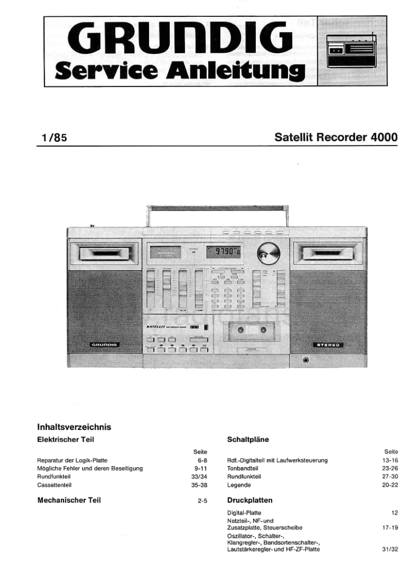 Grundig-Satellit-REC-4000-Service-Manual电路原理图.pdf_第1页