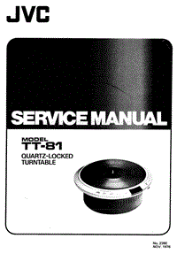 Jvc-TT-81-Service-Manual电路原理图.pdf