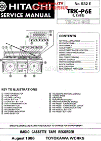 Hitachi-TRKP-6-E-Service-Manual电路原理图.pdf