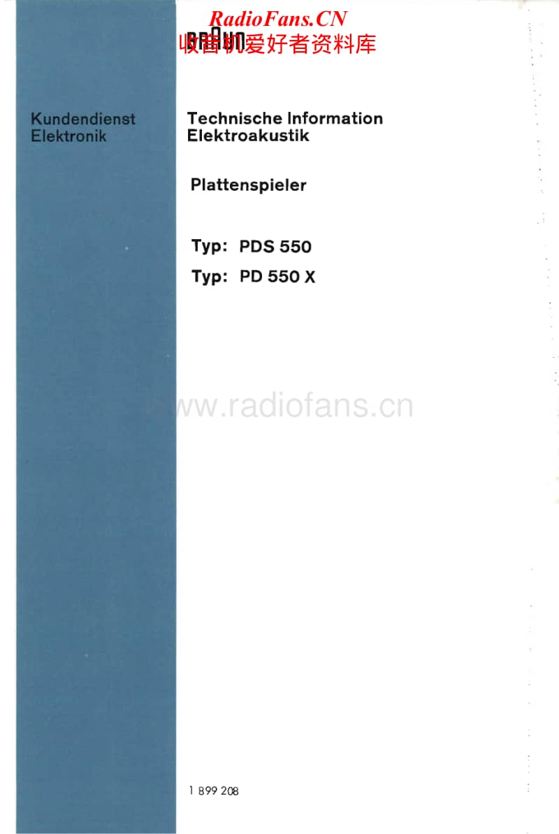 Braun-PDS-550-Service-Manual电路原理图.pdf_第1页