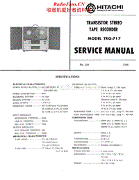 Hitachi-TRQ-717-Service-Manual电路原理图.pdf