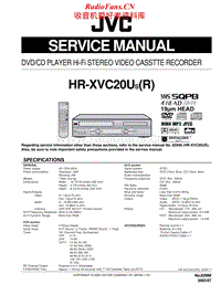 Jvc-HRXVC-20-UR-Service-Manual电路原理图.pdf