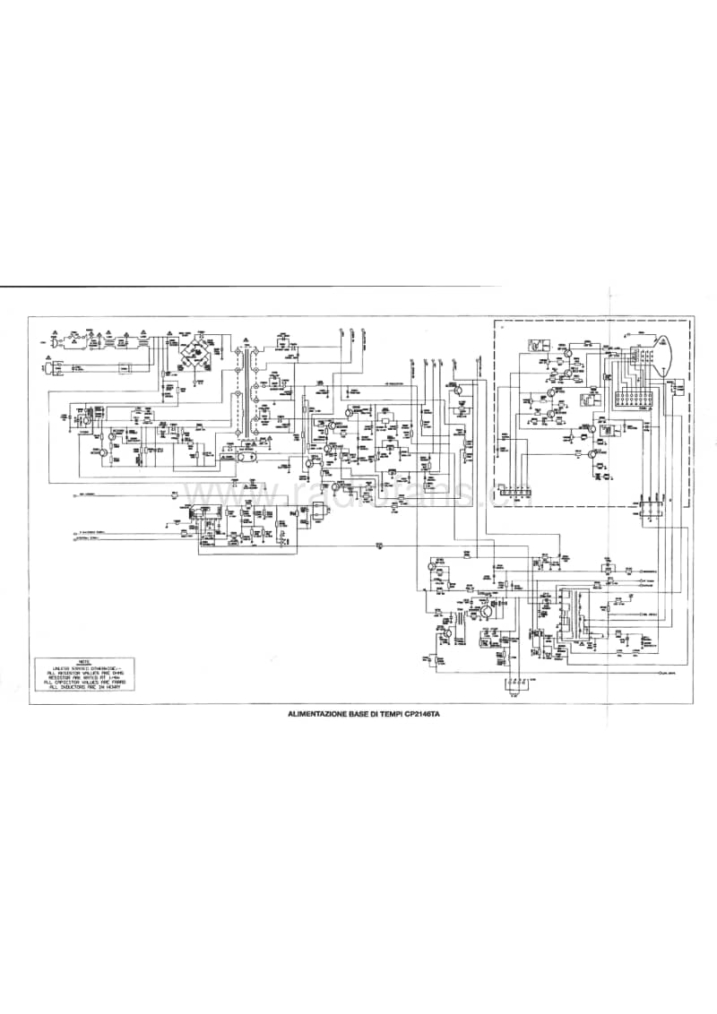 Hitachi-CP-2846-TA-Schematic电路原理图.pdf_第3页