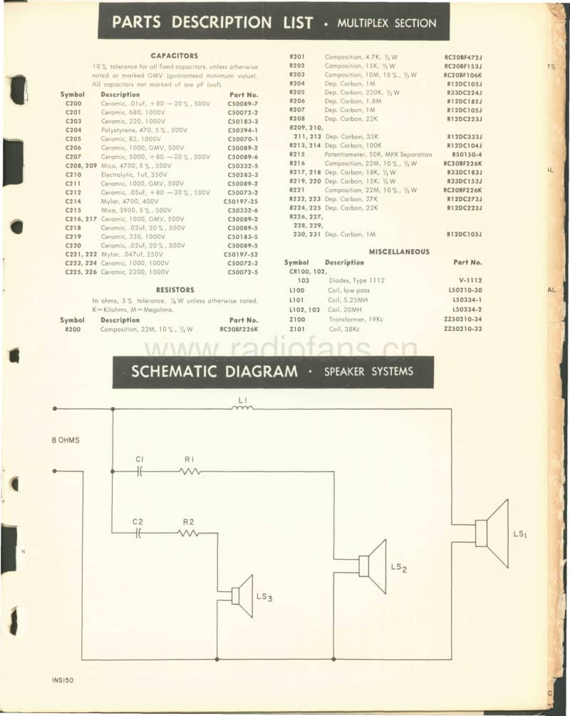 Fisher-STATESMAN-3-S-78-Service-Manual电路原理图.pdf_第3页