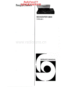 Bang-Olufsen-Beocenter_3600-Service-Manual电路原理图.pdf